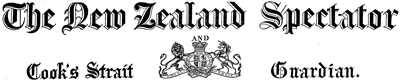 New Zealand Spectator and Cook's Strait Guardian masthead