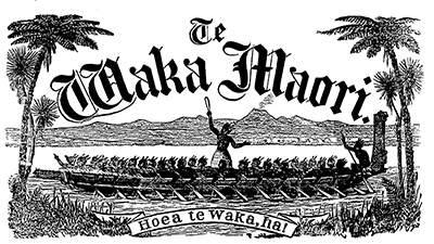 Waka Maori masthead