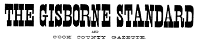 Gisborne Standard and Cook County Gazette masthead
