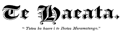 Haeata masthead