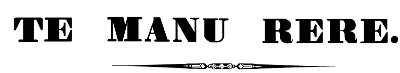 Manu Rere (Cook Islands) masthead