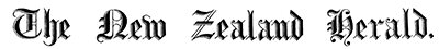 New Zealand Herald masthead