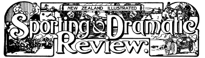 New Zealand Illustrated Sporting & Dramatic Review masthead