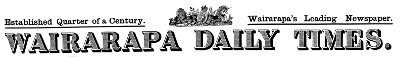 Wairarapa Daily Times masthead