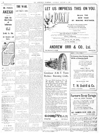 Issue page