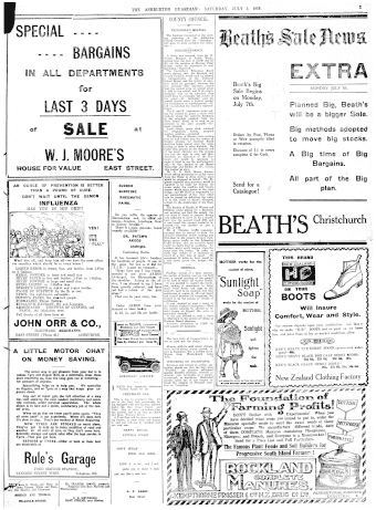 Issue page