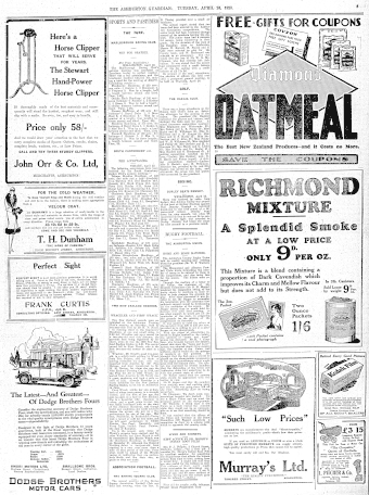 Issue page