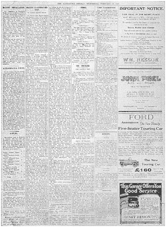 Issue page