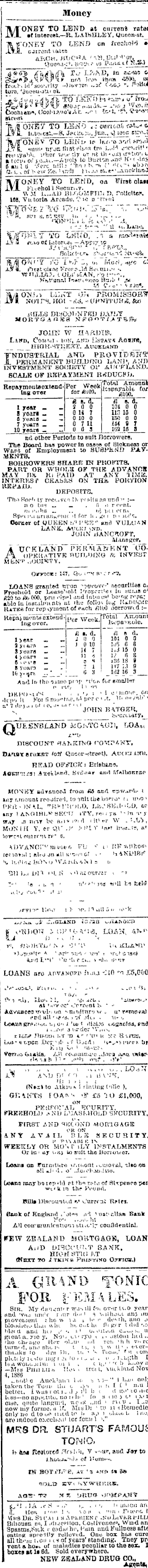 Papers Past Newspapers Auckland Star 26 January 17 Page 1 Advertisements Column 6