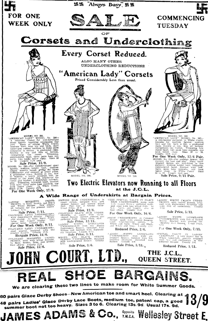 Papers Past Newspapers Auckland Star 23 October 1916 Page 11 Advertisements Column 2