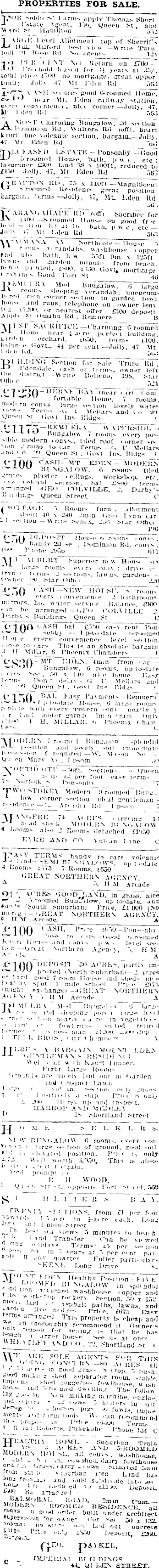 Papers Past Newspapers Auckland Star 23 December 1918 Page 3 Advertisements Column 1