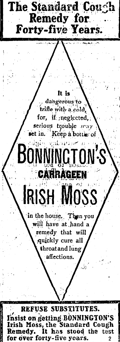 Papers Past Newspapers Bush Advocate 24 August 1908 Page 3 Advertisements Column 1