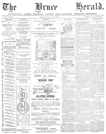 Issue page