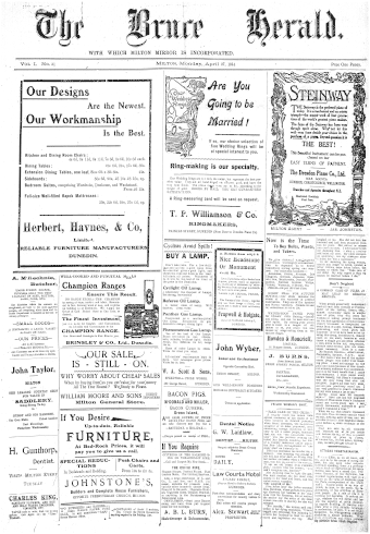 Issue page