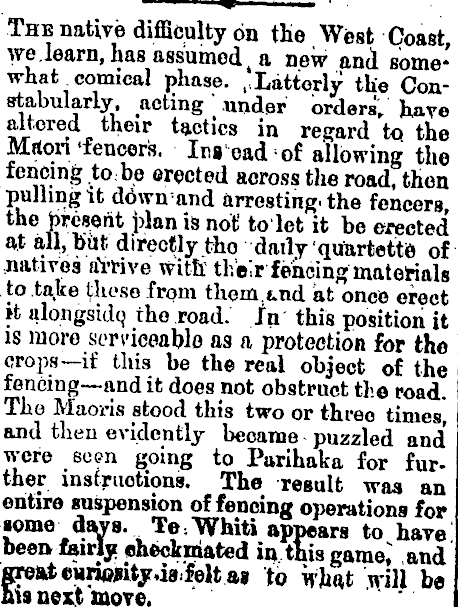 Papers Past, Newspapers, Bay of Plenty Times, 1 April 1880