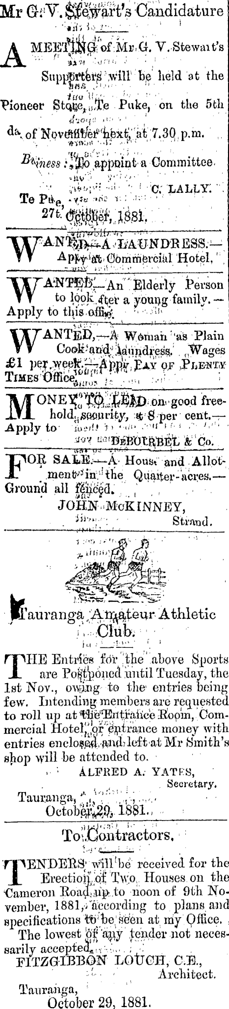 Papers Past Newspapers Bay Of Plenty Times 31 October 11 Page 3 Advertisements Column 1