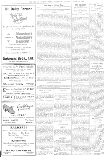 Issue page