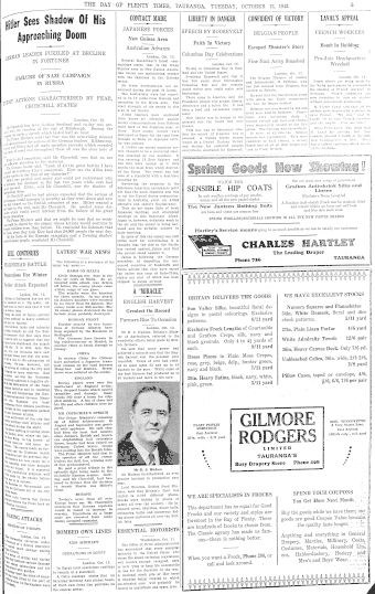 Issue page