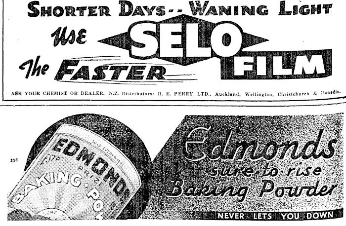 Papers Past Newspapers Bay Of Plenty Times 16 April 1938 Page 4 Advertisements Column 4