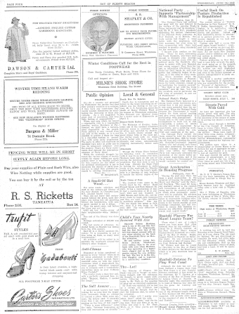 Issue page