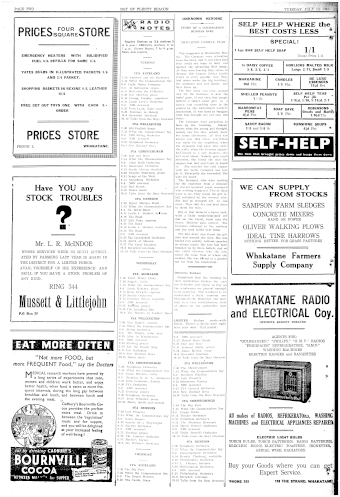 Issue page