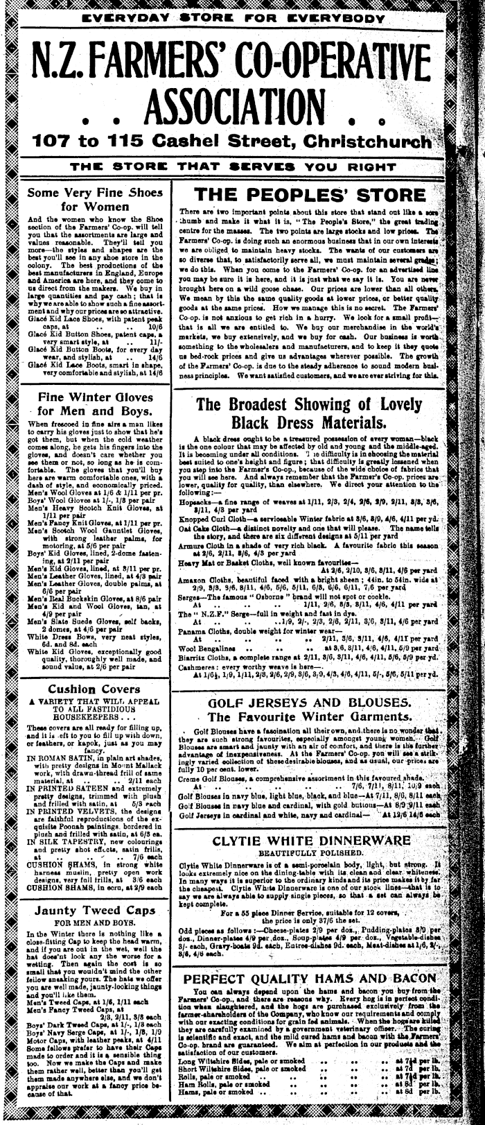 Papers Past | Newspapers | Press | 27 April 1905 | Page 2 Advertisements  Column 5