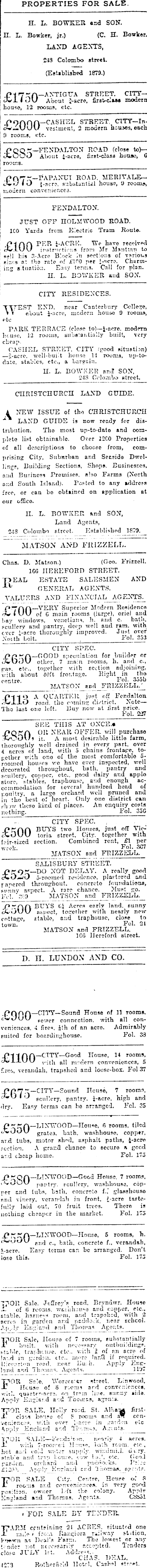 Papers Past Newspapers Press 28 June 1906 Page 11 Advertisements Column 5