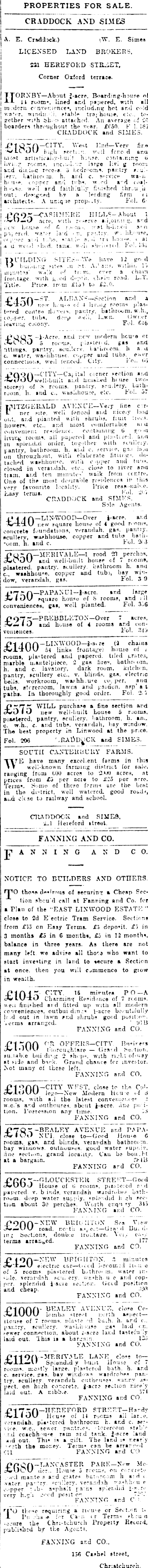 Papers Past Newspapers Press 7 November 1906 Page 11 Advertisements Column 3