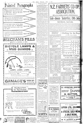 Issue page