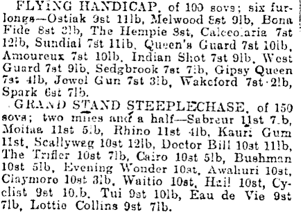 Papers Past | Newspapers | Press | 11 May 1901 | WANGANUI JOCKEY CLUB.