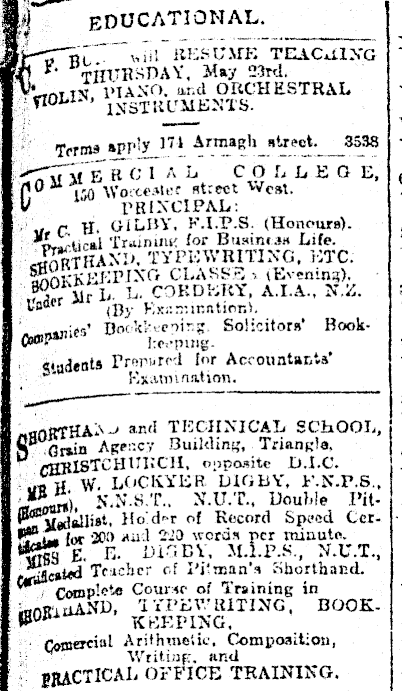 Papers Past Newspapers Press 7 August 1901 Page 3 Advertisements Column 1