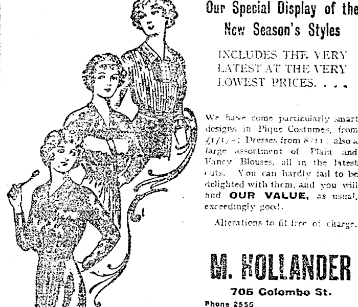 Papers Past Newspapers Press 21 October 1914 Page 9 Advertisements Column 5