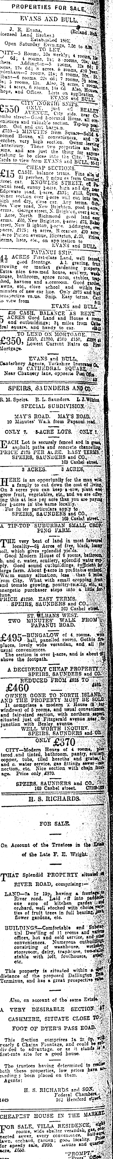 Papers Past Newspapers Press 27 August 1912 Page 12 Advertisements Column 8