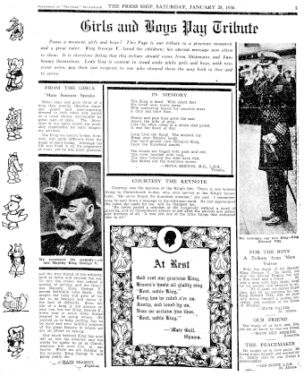 Issue page