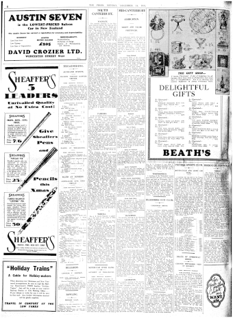 Issue page