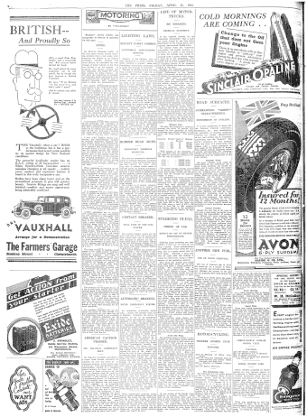 Issue page