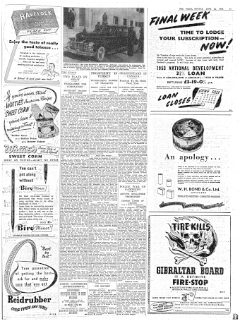 Issue page