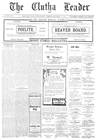 Issue page