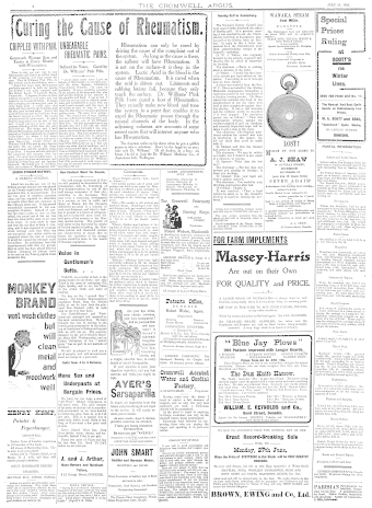 Issue page