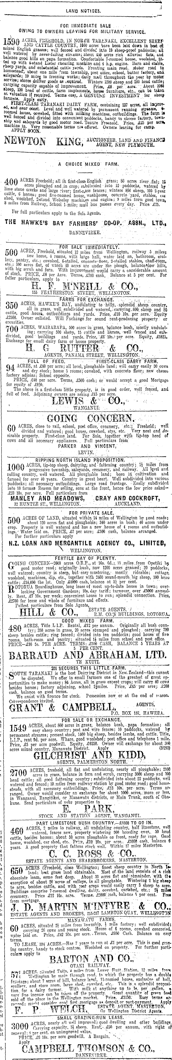 Papers Past Newspapers Dominion 10 December 1917 Page 10 Advertisements Column 6