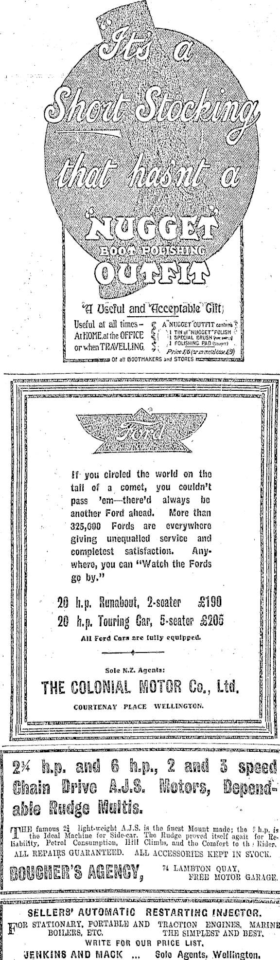 Papers Past Newspapers Dominion 15 December 1913 Page 9 Advertisements Column 5