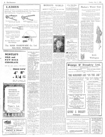 Issue page