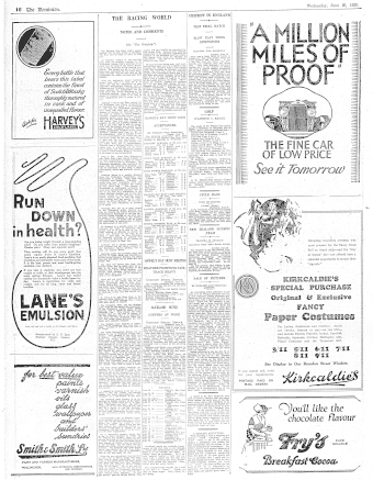 Issue page