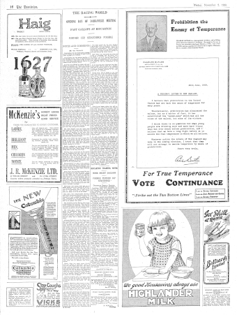 Issue page