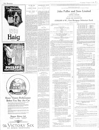 Issue page