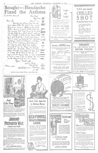 Issue page