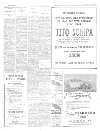 Issue page