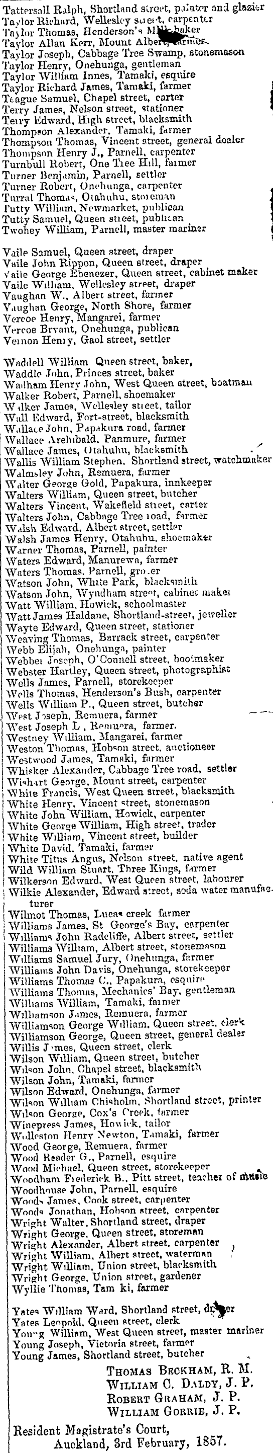 Papers Past Newspapers Daily Southern Cross 10 February 1857