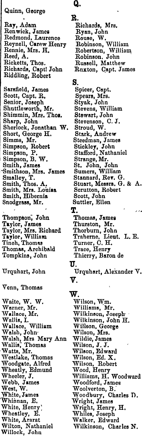 Papers Past Newspapers Daily Southern Cross 4 October 1859 Page 1 Advertisements Column 3