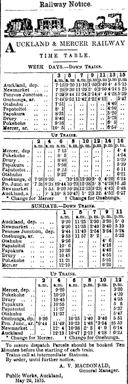 Papers Past Newspapers Daily Southern Cross 5 June 1875 Page 1 Advertisements Column 2